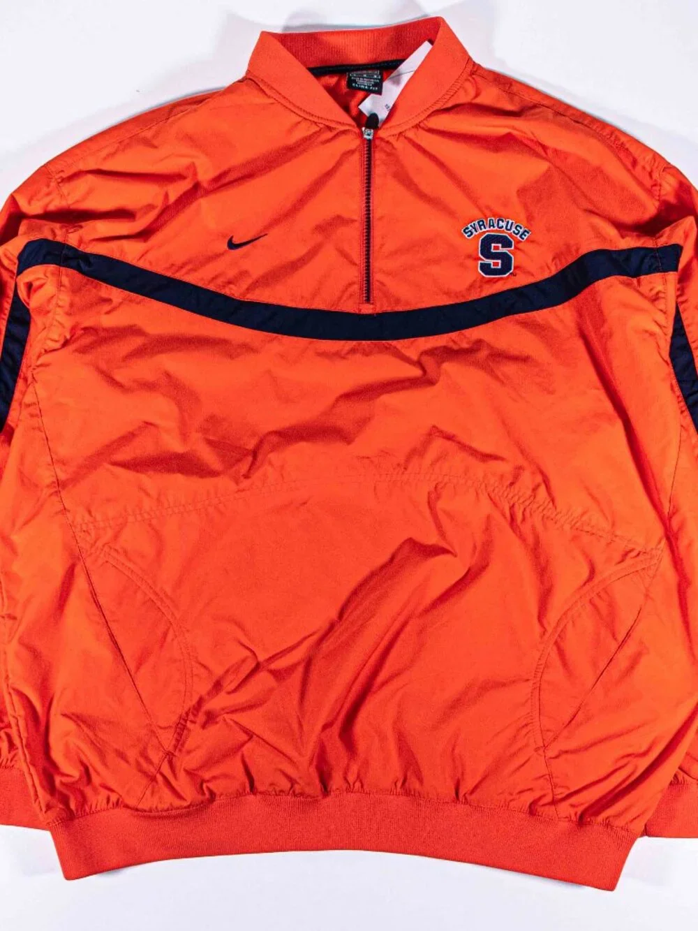 Vintage Nike Clima-FIT Syracuse University 1/4 Zip Windbreaker Jacket Mens Large